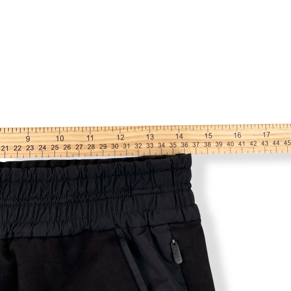 Athleta Pants Women Small Black Wide Leg Crop Jogger Triumph Hybrid Athleisure - Picture 10 of 15